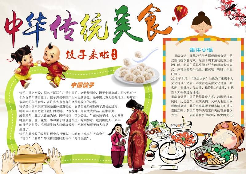 中華傳統(tǒng)美食手抄報模板01.jpg