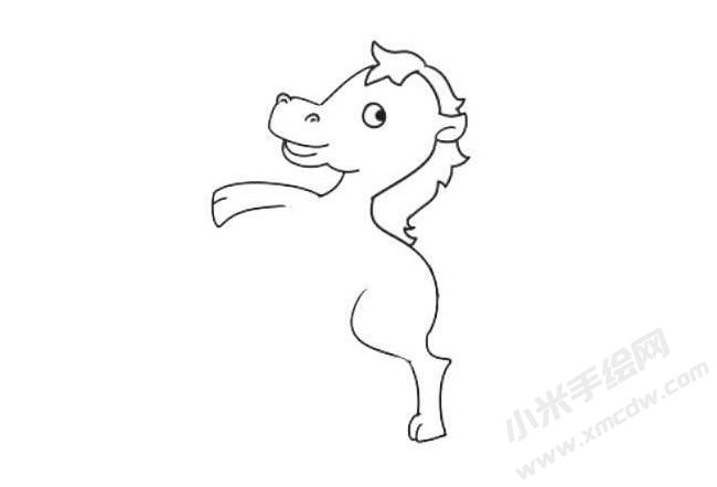 小馬簡(jiǎn)筆畫(huà)繪制步驟05.jpg