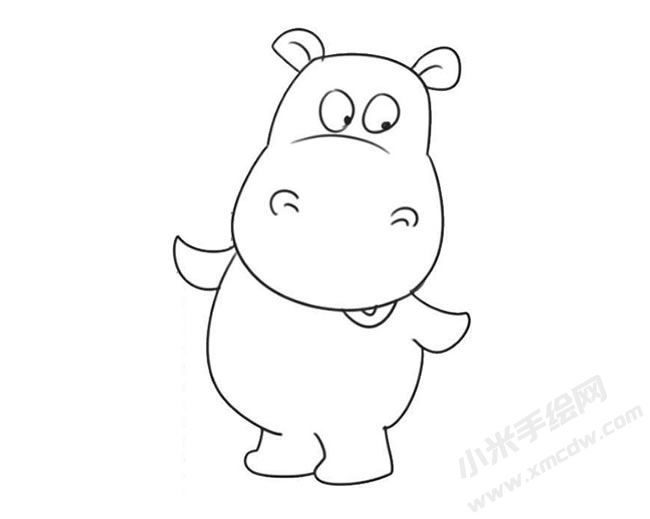 河馬簡筆畫法步驟09.jpg