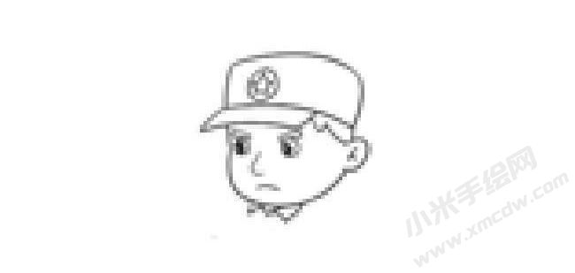 軍人簡(jiǎn)筆畫法步驟04.jpg