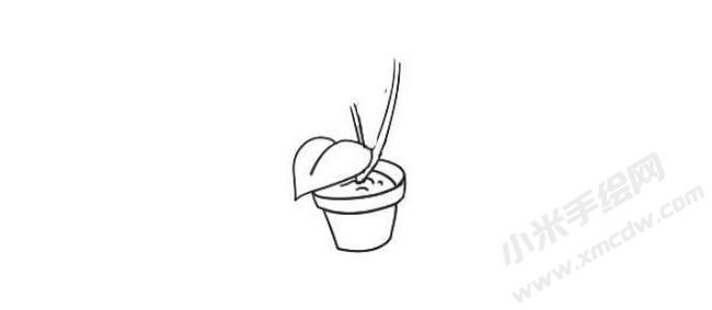 龜背竹簡(jiǎn)筆畫法步驟03.jpg