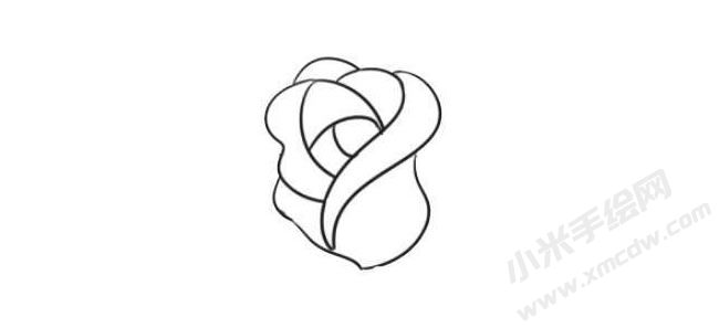 玫瑰簡(jiǎn)筆畫(huà)法步驟03.jpg