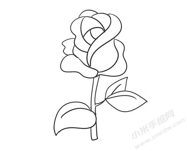 玫瑰簡(jiǎn)筆畫(huà)法步驟09.jpg