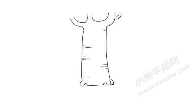 猴面包樹(shù)簡(jiǎn)筆畫(huà)法步驟04.jpg