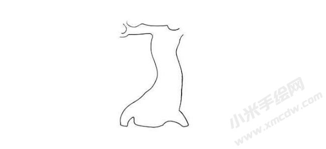 松樹(shù)簡(jiǎn)筆畫(huà)繪制步驟02.jpg