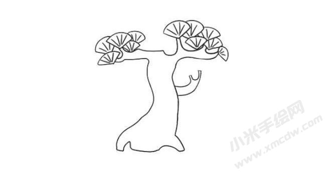 松樹(shù)簡(jiǎn)筆畫(huà)繪制步驟07.jpg