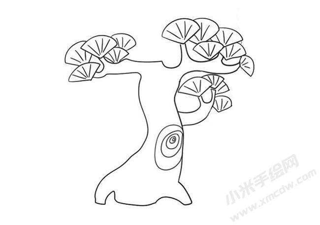 松樹(shù)簡(jiǎn)筆畫(huà)繪制步驟09.jpg