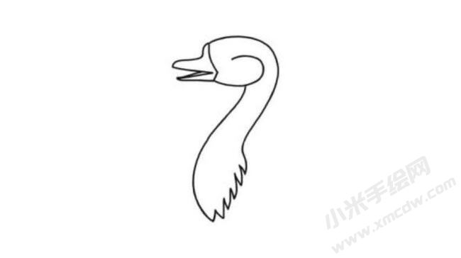 鵝的簡(jiǎn)筆畫(huà)繪制步驟圖示02.jpg
