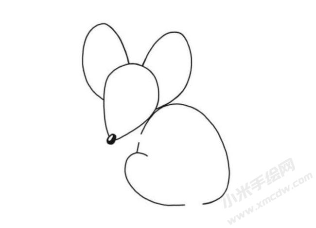 老鼠簡(jiǎn)筆畫(huà)分步繪制圖示03.jpg