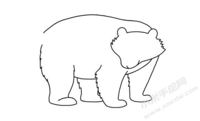 獾的簡(jiǎn)筆畫(huà)分步繪制圖示04.jpg