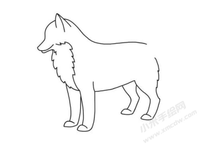 狐貍簡(jiǎn)筆畫(huà)分步繪制圖示04.jpg