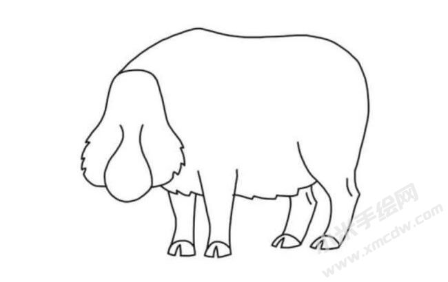 野豬簡(jiǎn)筆畫(huà)分步繪制圖示04.jpg