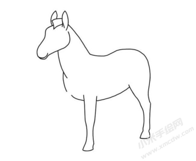 斑馬簡(jiǎn)筆畫(huà)分步繪制圖示03.jpg