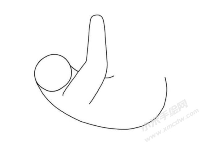 樹懶簡(jiǎn)筆畫分步繪制圖示03.jpg