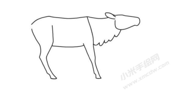 馴鹿簡(jiǎn)筆畫(huà)分步繪制圖示04.jpg