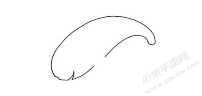獨(dú)角鯨簡筆畫分步繪制圖示01.jpg