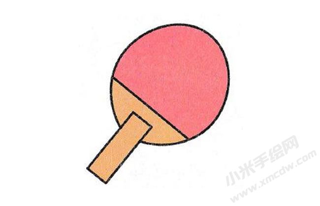 兵乓球拍簡筆畫法步驟04.jpg