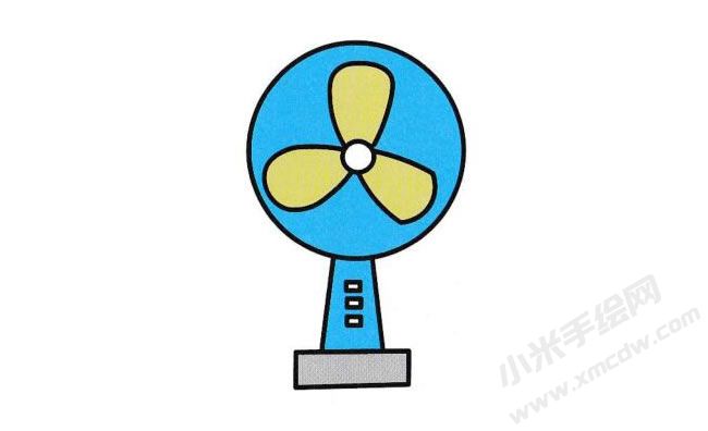 電風扇簡筆畫分步繪制圖示06.jpg