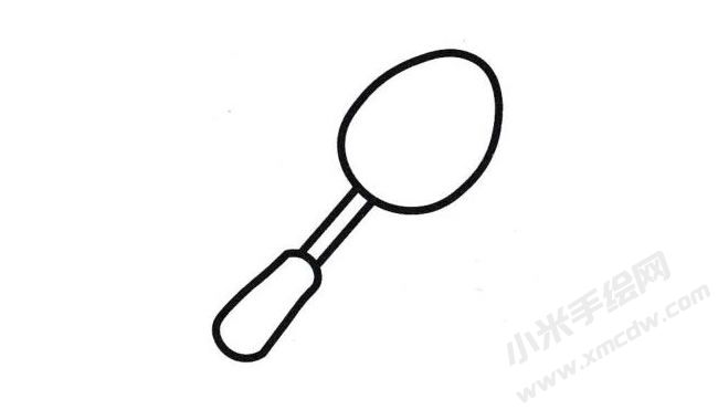 勺子簡(jiǎn)筆畫分步繪制圖示03.jpg