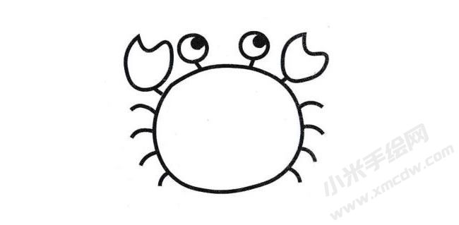 螃蟹簡(jiǎn)筆畫(huà)分步繪制圖示03.jpg