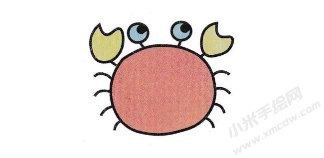 螃蟹簡(jiǎn)筆畫(huà)分步繪制圖示04.jpg