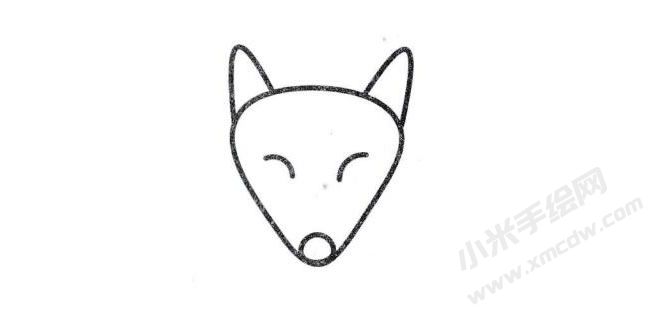 簡(jiǎn)筆畫(huà)狐貍分步畫(huà)法圖示03.jpg