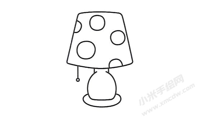 簡(jiǎn)筆畫(huà)臺(tái)燈畫(huà)法步驟圖示05.jpg