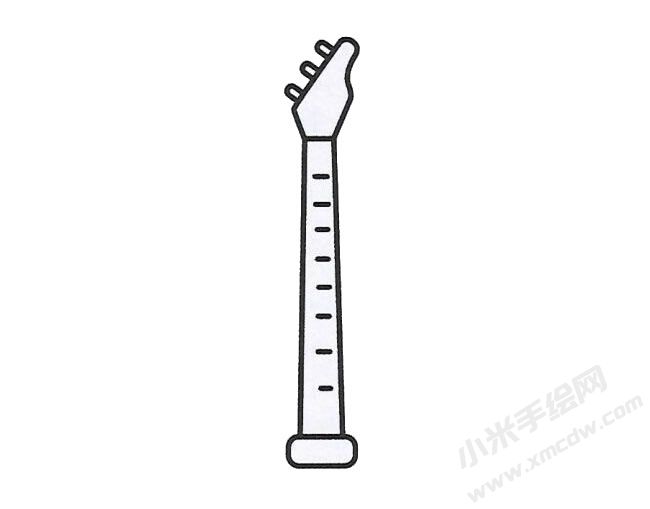 簡(jiǎn)筆畫吉他畫法步驟圖示02.jpg