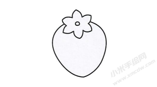 簡(jiǎn)筆畫(huà)草莓畫(huà)法步驟圖示01.jpg