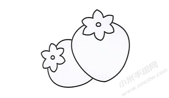 簡(jiǎn)筆畫(huà)草莓畫(huà)法步驟圖示02.jpg