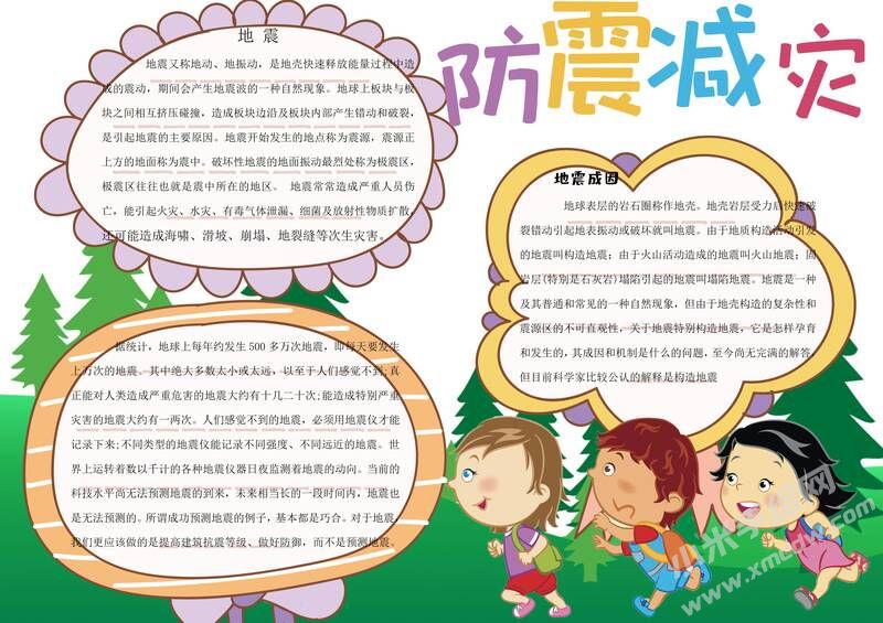 防震減災手抄報內容模板有字版（第五版）.jpg