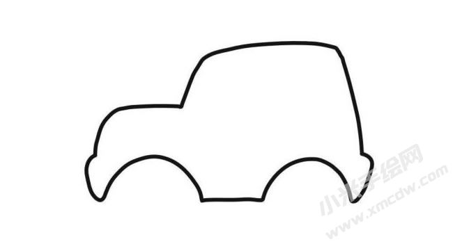吉普車簡筆畫分步繪制圖示01.jpg