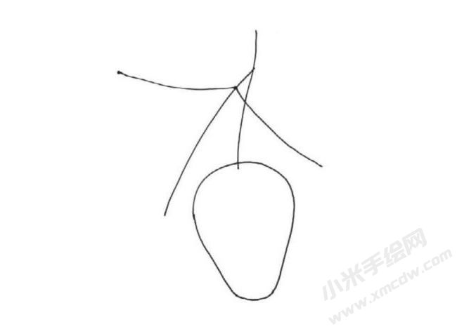 簡筆畫草莓畫法步驟圖示02.jpg