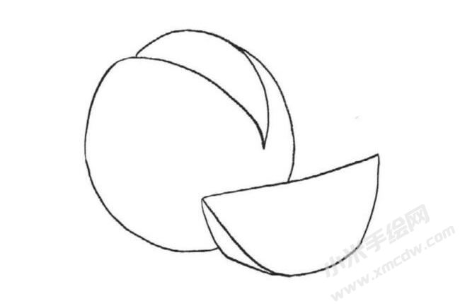切開(kāi)的西瓜簡(jiǎn)筆畫(huà)分步繪制圖示03.jpg