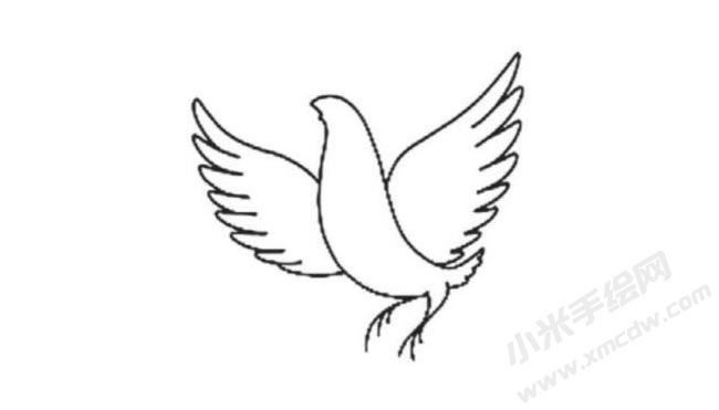 鳳凰簡筆畫分步繪制圖示03.jpg