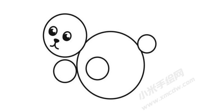 用圖形分步繪制兔子簡(jiǎn)筆畫(huà)圖示03.jpg