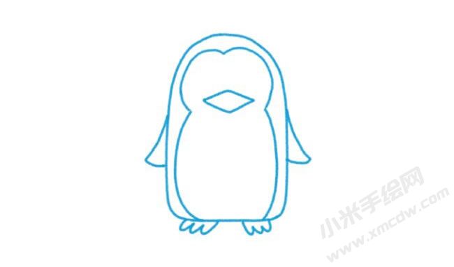 企鵝幼兒簡(jiǎn)筆畫(huà)分步畫(huà)法圖示03.jpg