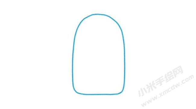 企鵝幼兒簡(jiǎn)筆畫(huà)分步畫(huà)法圖示01.jpg