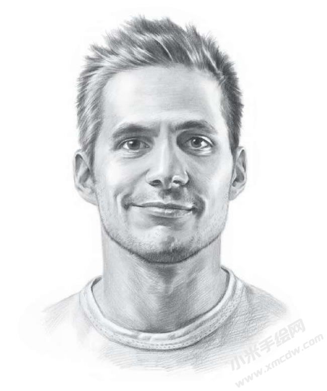 外國帥哥素描畫作品.jpg