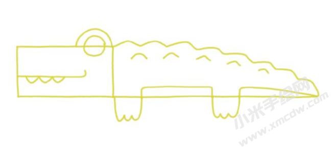 鱷魚幼兒簡(jiǎn)筆畫分步畫法圖示04.jpg