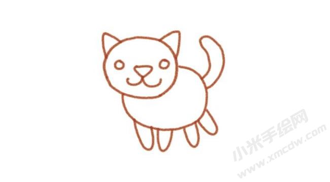 小貓幼兒簡筆畫分步畫法圖示03.jpg