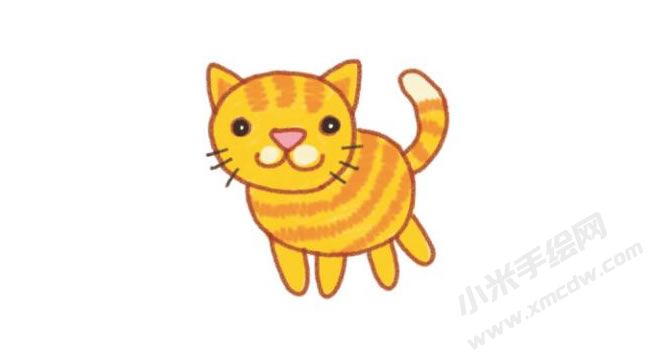 小貓幼兒簡筆畫分步畫法圖示04.jpg