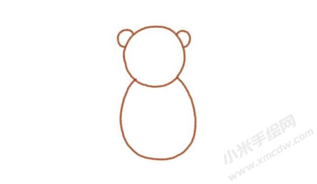 狗熊幼兒簡(jiǎn)筆畫(huà)分步畫(huà)法圖示02.jpg