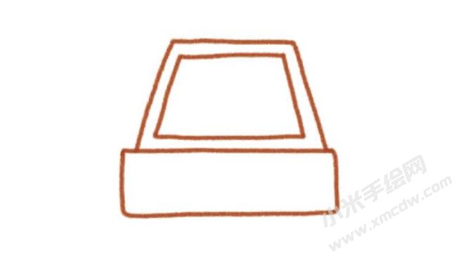 挖掘機(jī)幼兒簡(jiǎn)筆畫分步畫法圖示02.jpg