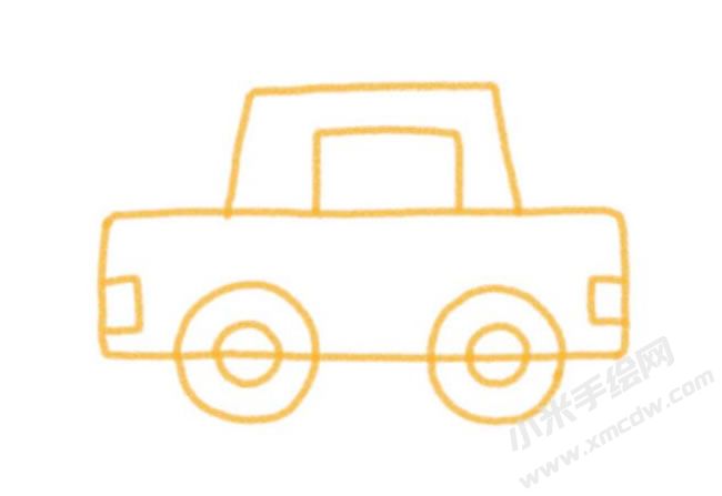 小汽車幼兒簡(jiǎn)筆畫分步畫法圖示03.jpg
