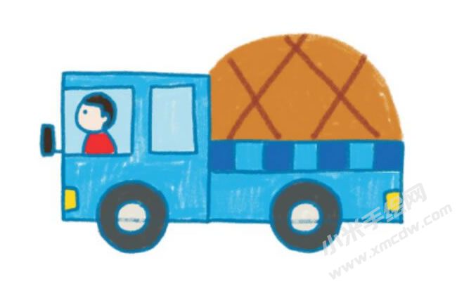 卡車幼兒簡(jiǎn)筆畫分步畫法圖示06.jpg