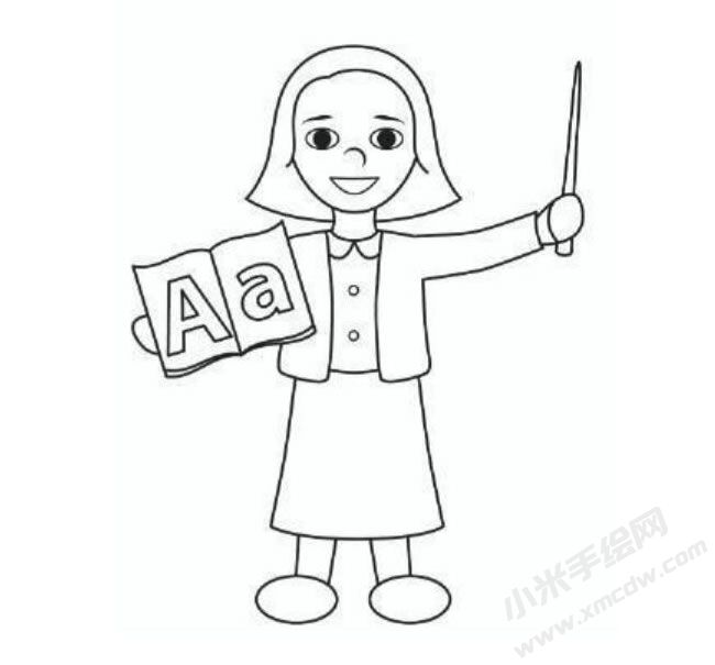 教師簡(jiǎn)筆畫(huà)分步繪制圖示05.jpg