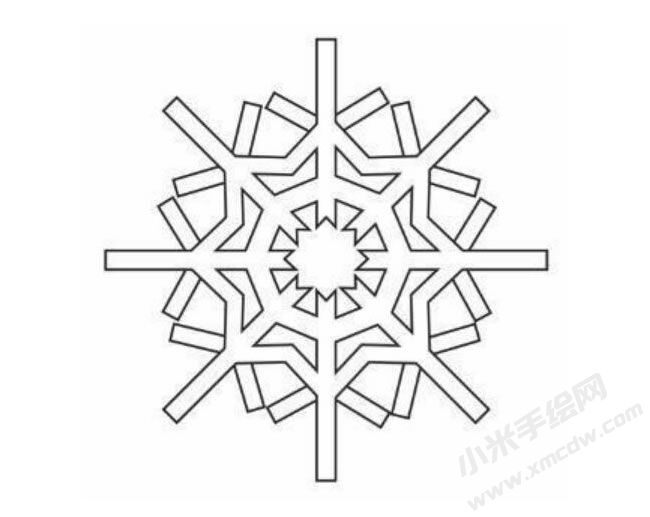 雪花幼兒簡筆畫分步繪制圖示04.jpg
