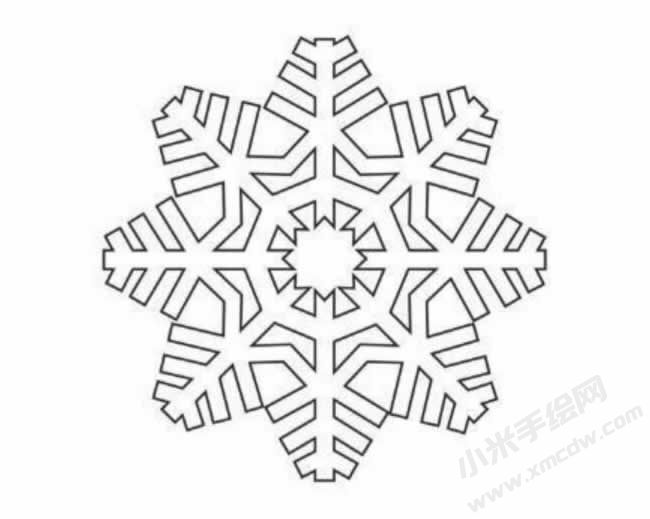 雪花幼兒簡筆畫分步繪制圖示05.jpg