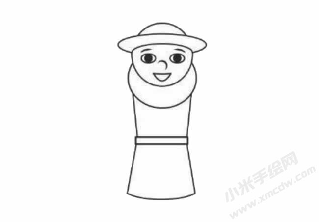 守衛(wèi)簡(jiǎn)筆畫分步繪制圖示02.jpg